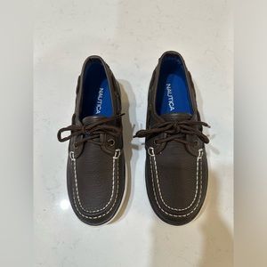 NWOT! Boy's Nautica Casual Lace-Up Boat Shoes